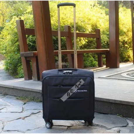 Mercedes-Benz Benz Trolley mit 4 Rollen Reise Koffer Reisekoffer Fan Accessoire Fanartikel