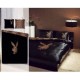 Playboy Bettwäsche Bett Wäsche Bunny Leopard Satin glatt 135 x 200 cm Geschenk