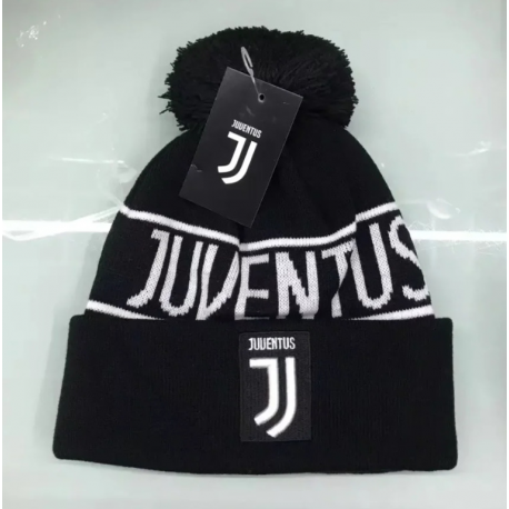 Juventus Turin Winter Mütze Kappe Bommel Bommelmütze Cap Beanie Fan Juve Accessoire