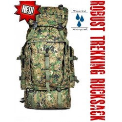 Militär Rucksack Camouflage Tarn Militärrucksack Wandern Camping Reisen Trekking 81L