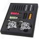 2x Profi Tattoomaschine Tattoo Maschine Komplett Set Tätowierung Tätowierung Maschine mit Koffer
