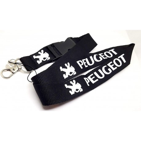 Peugeot Schlüsselband Schlüsselanhänger