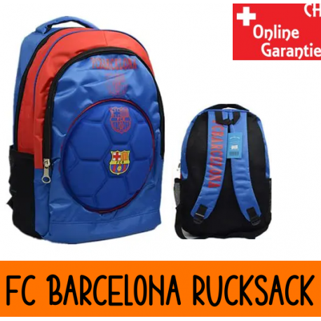 FC Barcelona Rucksack Fussball FCB Fan Zubehör Spanien Barça Fanartikel Accessoire Logo