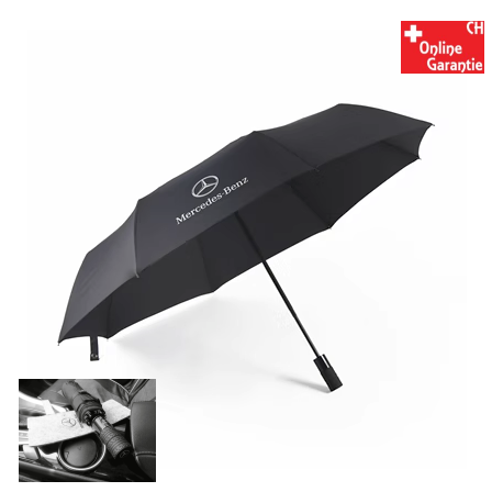 Mercedes-Benz Regenschirm Benz Taschenschirm Fan Accessoire Auto Zubehör Fanartikel