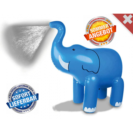 Elefanten Sprinkler Aufblasbarer Elefant Wasser Spielzeug Sommer Garten Riesenelefant