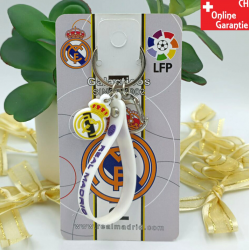 Real Madrid Schlüsselanhänger mit Schlüsselband Fanartikel für Fans der Königlichen