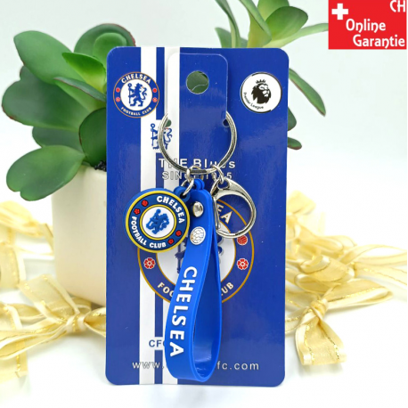 FC Chelsea Schlüsselanhänger Fussball Fan Schlüsselband Zubehör Wappen Fanartikel Accessoire