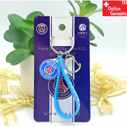 Paris Saint-Germain Schlüsselanhänger Fussball Fan PSG Schlüsselband Zubehör Wappen Fanartikel Accessoire