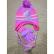 Unicorn Einhorn Zweiteiliges Set Mütze und Handschuhe
