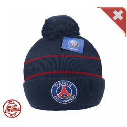 Paris St. Germain Mütze Kappe Bommelmütze PSG Beanie Fanartikel
