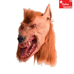Werwolf Maske Wolf Tiermaske Lykanthrop Wolfsmensch Fasnacht Halloween Horror Blut