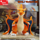 Pokémon Glurak Plüsch Kuscheltier 150cm Plüschtier Pokemon Charizard XXL Stofftier XXXL