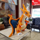 Pokémon Glurak Plüsch Kuscheltier 150cm Plüschtier Pokemon Charizard XXL Stofftier XXXL