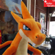 Pokémon Glurak Plüsch Kuscheltier 150cm Plüschtier Pokemon Charizard XXL Stofftier XXXL