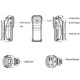 Tragbarer Digital Video Rekorder Spion Kamera Spy Mobil Videokamera Klein Mini Cam