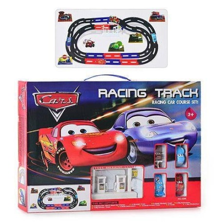 Disney Cars Rennbahn Racing Track Auto Rennstrecke Kinder Spielzeug