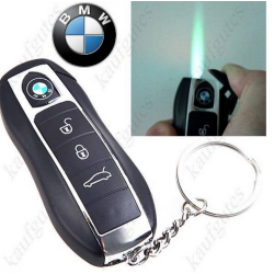 BMW Feuerzeug Sturmfeuerzeug Schlüsselanhänger Fan Geschenk Raucher Auto Fanartikel