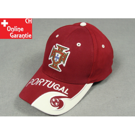 Portugal Fussball EM WM Fan Basketball Kappe Cap Mütze