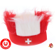 Hopp Schwiiz Schweiz Suisse Nati Fanartikel Stirnband Strubbelhaar Fussball WM EM Hockey Tennis Fan