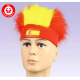 Spanien Stirnband mit Haaren und Flagge Fanartikel
