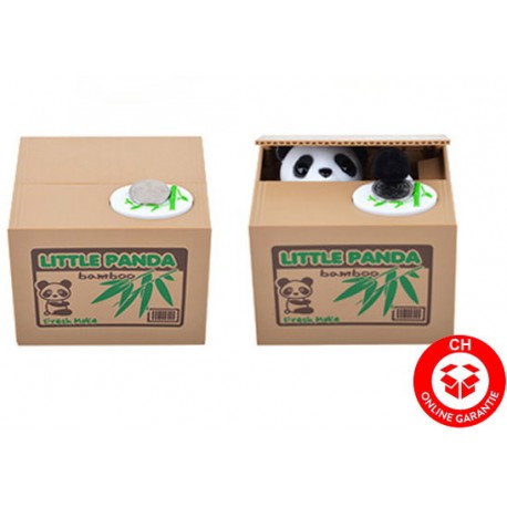 Elektronische Panda Geld Sparbox Spardose Sparschwein Schwein Geschenk Münz Rappen Behälter