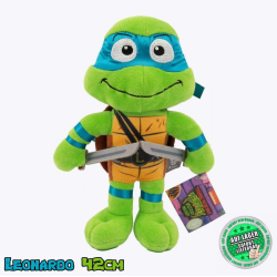 Teenage Mutant Ninja Turtles Leonardo Plüsch TMNT Plüschtier 42cm Kuscheltier Schidkröten Stofftier