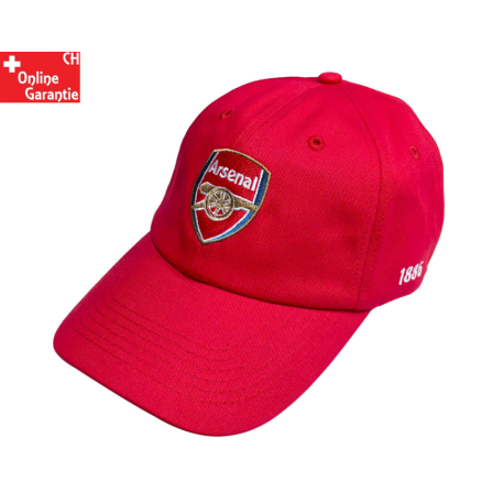 FC Arsenal Cap Arsenal Football Club Kappe Gunners Fan Mütze Fussball Gunners 1886