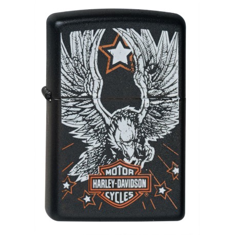 Harley-Davidson Briquet Zippo Harley Eagle Star Aigle Biker