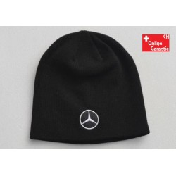 Mercedes-Benz Mütze Beanie Benz Schwarz Auto Fanartikel Accessoire