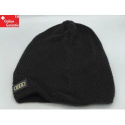 Audi Bonnet D'hiver Chapeau Beanie Noir