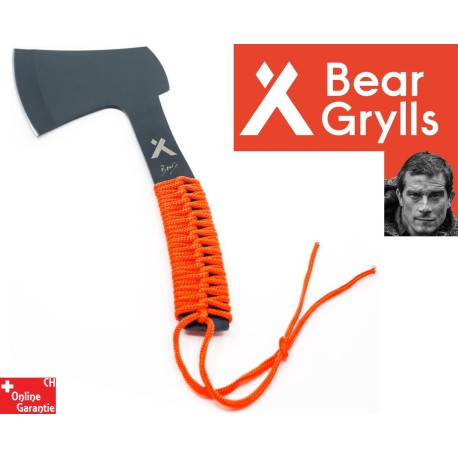 Bear Grylls Paracord-Axt – kompakt, leicht und bereit für jedes Outdoor-Abenteuer
