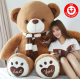 Teddybär XXL Liebe dich Herz