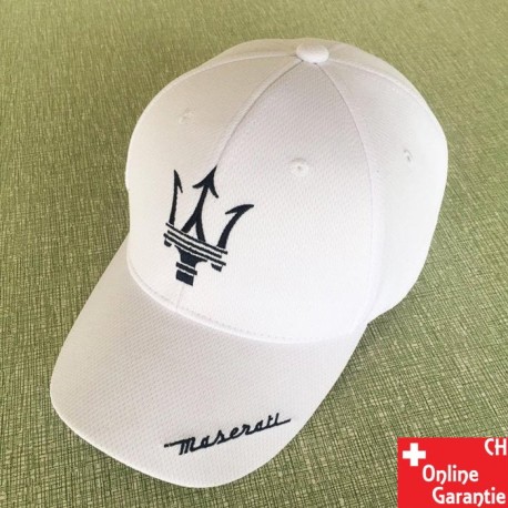 Maserati Casquette Blanche Chapeau Cap