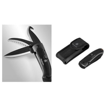 Mercedes-Benz Multifunktionsmesser – stilvolles Klappmesser & Survival Tool für Alltag, Auto & Abenteuer