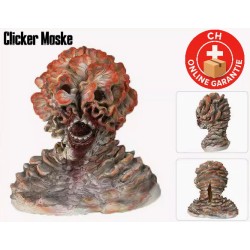 Clicker Maske aus The Last of Us als Horror Kostüm für Halloween und Cosplay