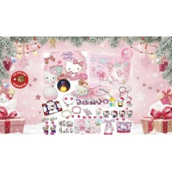 Hello Kitty Adventskalender mit 40 Überraschungen ohne Zucker und Schokolade
