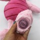 Disney Store Label auf Pfote von Ferkel Piglet Kuscheltier 40 cm Winnie Puuh