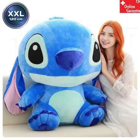 Riesiges XXL Disney Stitch Kuscheltier 120 cm Plüschtier Fanartikel