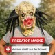 Predator Maske aus Latex Realistische Vollkopfmaske für Erwachsene