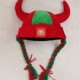Portugal Fan Kappe Mütze Hut Wikinger Helm Zöpfen Fussball WM EM Fanshop