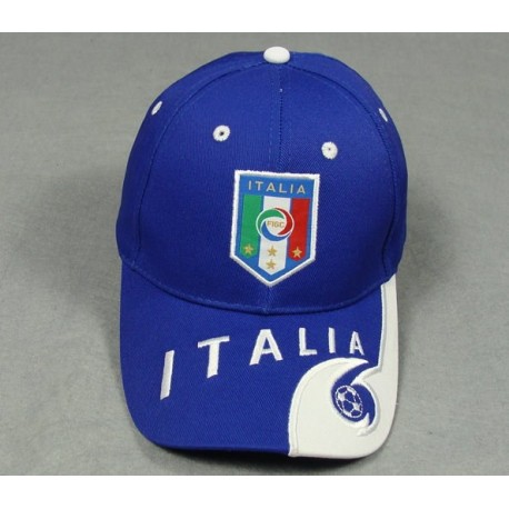 Casquette Italie Football Italia Supporter Euro Mondial
