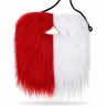 Barbe de Supporter Rouge et Blanche Suisse FC Sion Autriche Pologne 22x17cm