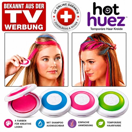 Coloration temporaire pour cheveux Hot Huez carnaval