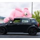 Teddybär XXL Gigantisches Premium Kuscheltier 260 cm in Rosa
