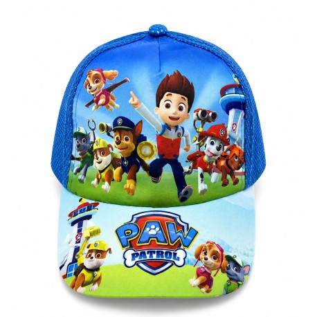 Casquette La Pat' Patrouille pour enfants avec mesh respirant