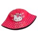 Hello Kitty Sonnenhut für Mädchen Pink Schrägansicht