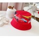 Roter Fischerhut für Kinder mit Disney Cars Lightning McQueen und weiteren Figuren
