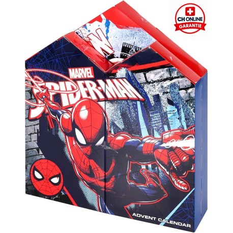 Marvel Spider-Man Adventskalender mit 24 Überraschungen