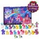 Calendrier de l’Avent poneys Happy Unicorn avec 24 figurines