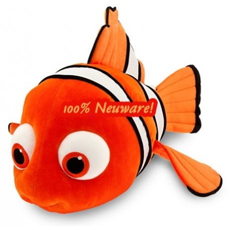 Nemo XXL Plüschfisch aus dem Disney Film Findet Nemo, 100 % Neuware, hochwertiges Kuscheltier für Kinder